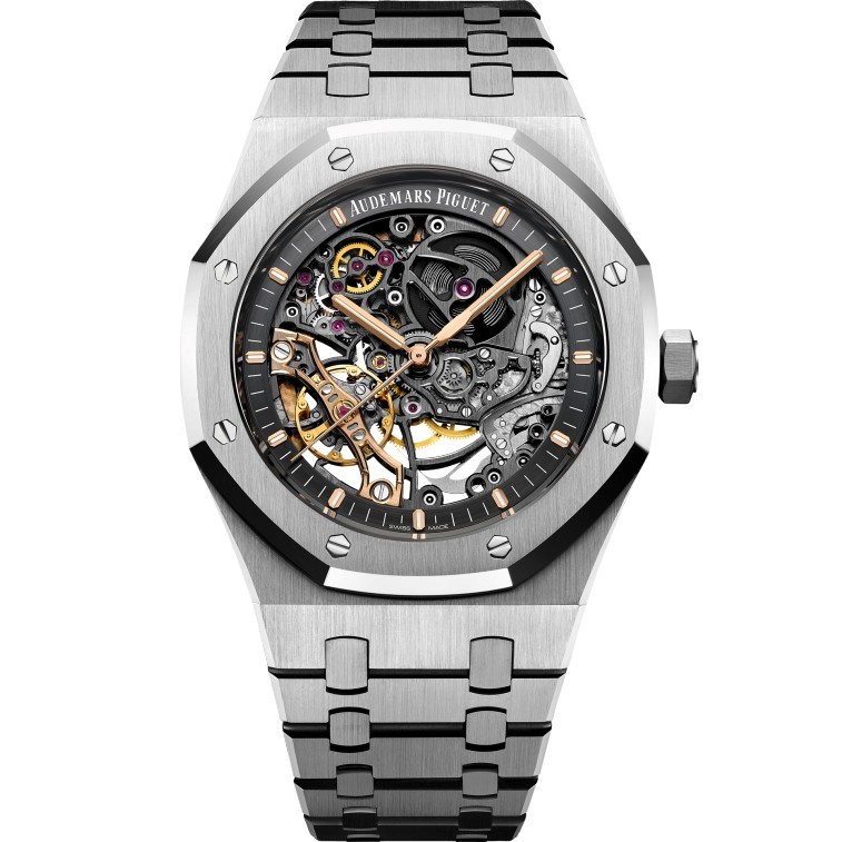 ROYAL OAK DOUBLE BALANCE WHEEL OPENWORKED