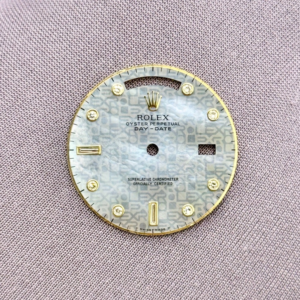 DAY-DATE BLACK MOP JUBILEE DIAMOND DIAL