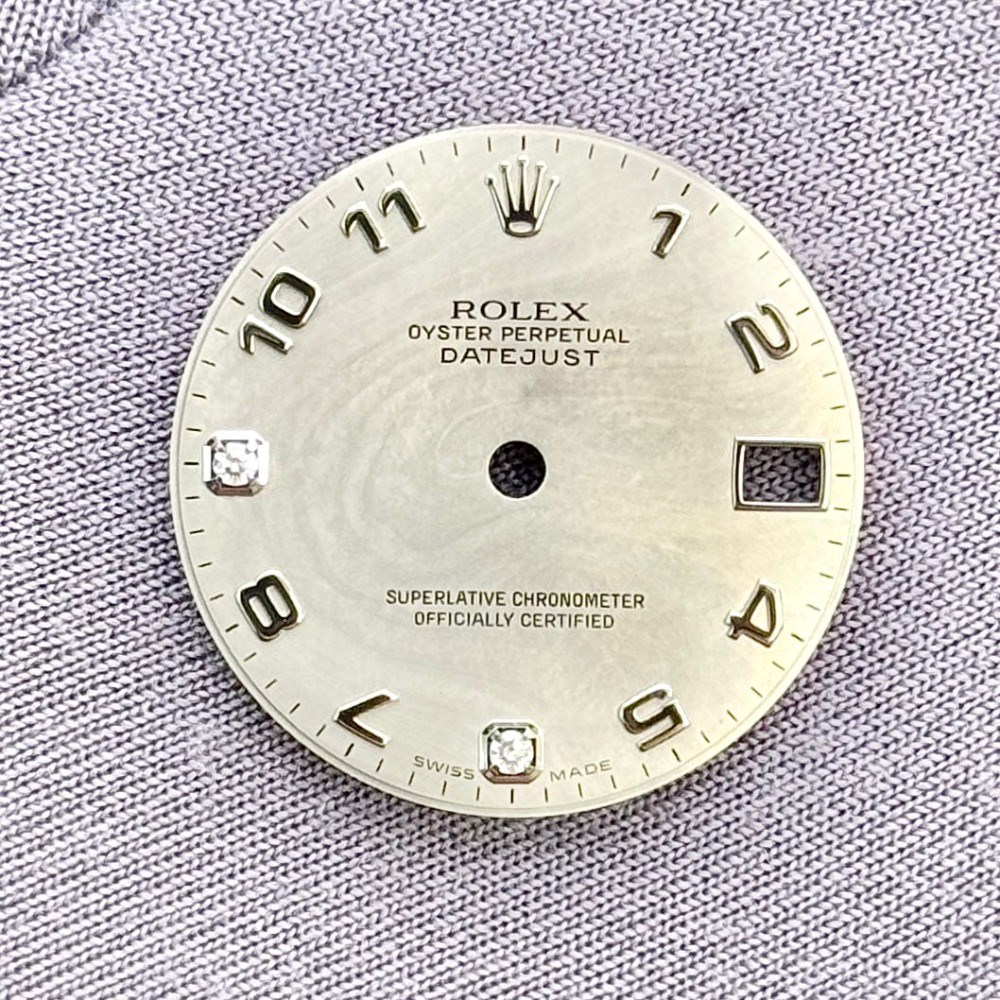 DATEJUST MOP SILVER ARABIC DIAMOND 69 DIAL