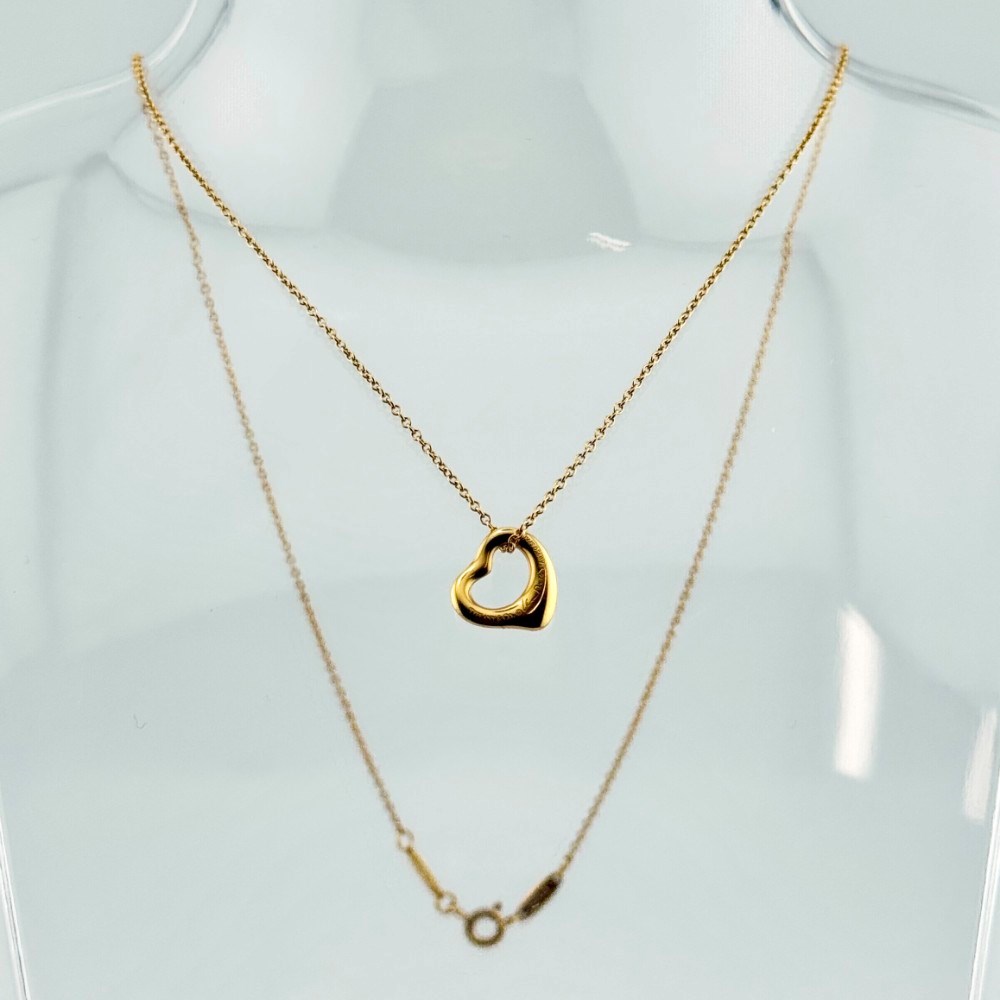 ELSA PERETTI HEART NECKLACE