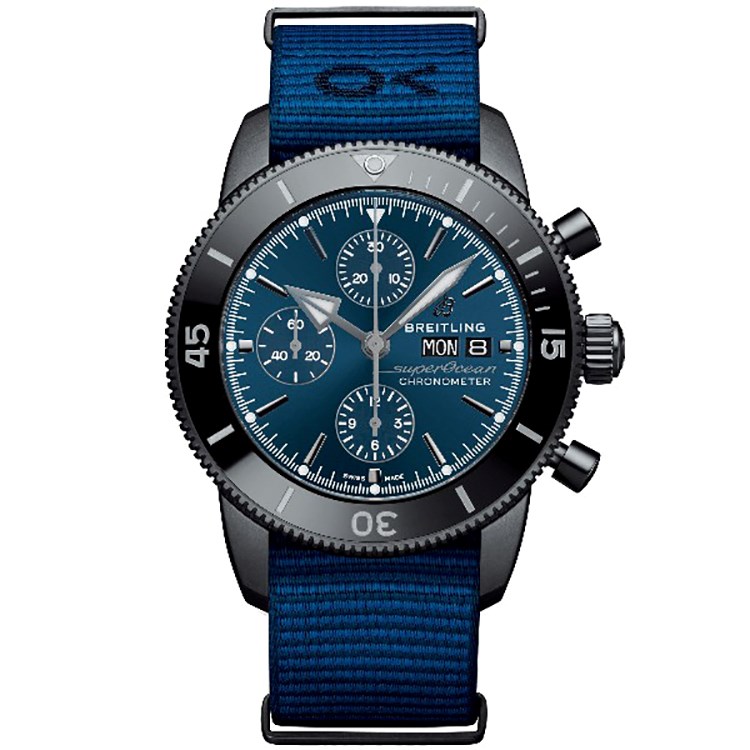 SUPEROCEAN HERITAGE II CHRONOGRAPH 44 BLACK OUTERKNOWN
