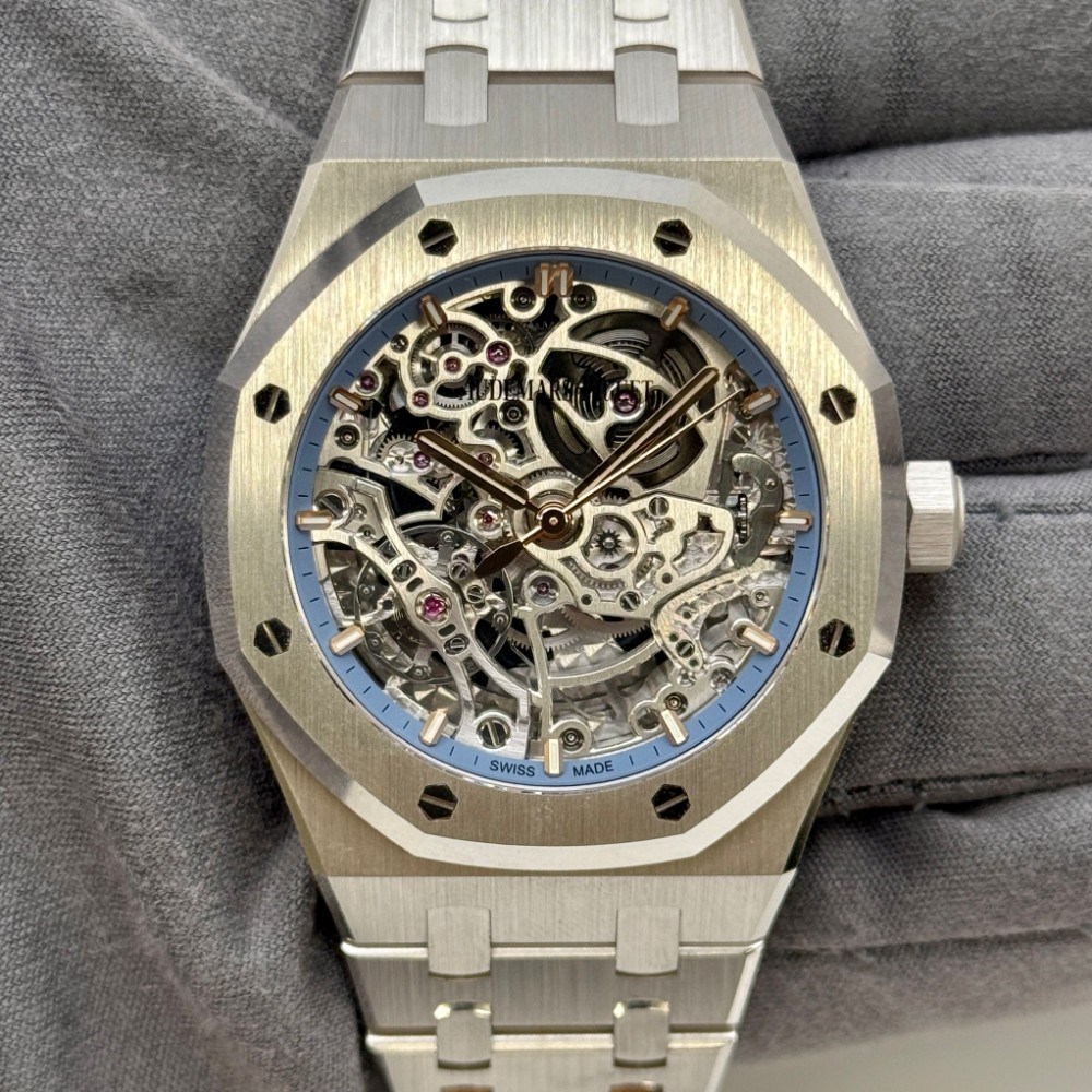 ROYAL OAK DOUBLE BALANCE WHEEL OPENWORKED